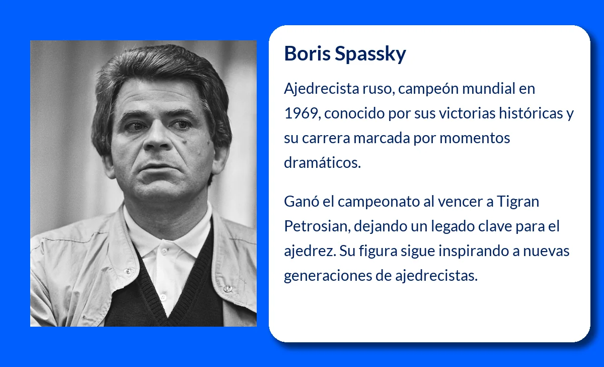 Boris Spassky (1937-VVVV): El legado del gran ajedrecista ruso