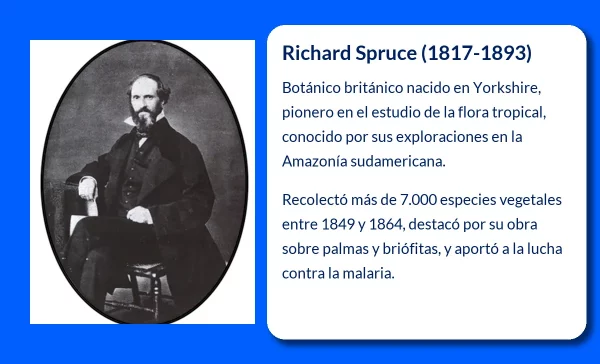 Richard Spruce. El botánico que exploró la flora amazónica