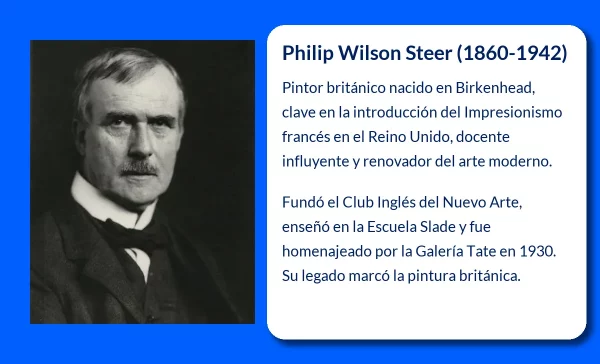 Philip Wilson Steer. El pintor que llevó el Impresionismo a Gran Bretaña