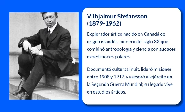Vilhjalmur Stefansson. El visionario explorador del Ártico que desafió mitos y fronteras