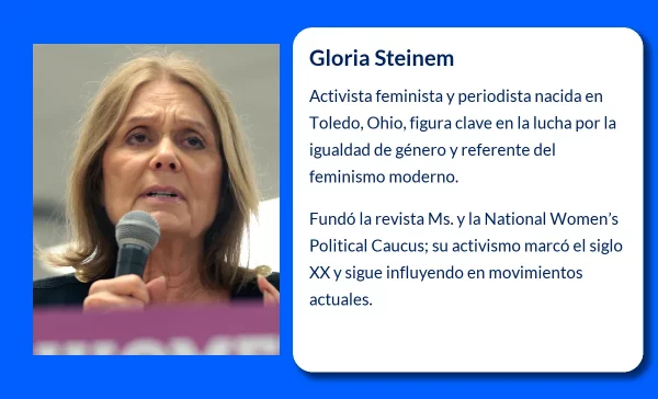 Gloria Steinem