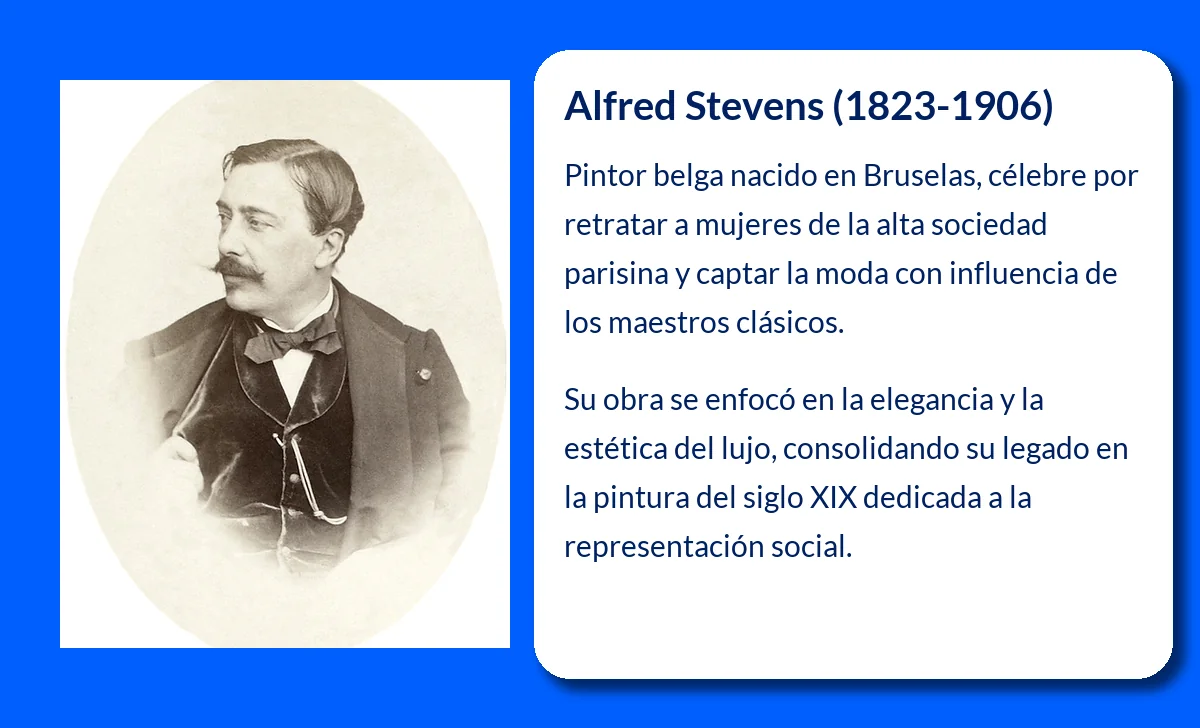Alfred Stevens (1823-1906): El maestro de la elegancia y la sensualidad en la pintura
