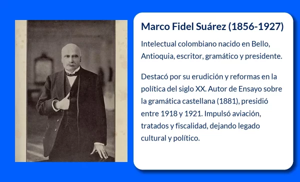 Marco Fidel Suárez (1856-1927): Un legado literario y político para la historia de Colombia