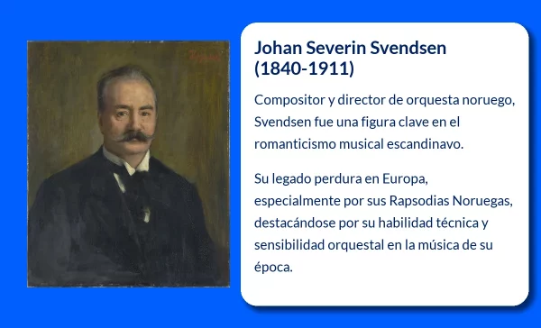 Johan Severin Svendsen (1840-1911). El maestro noruego que conquistó Europa con su batuta