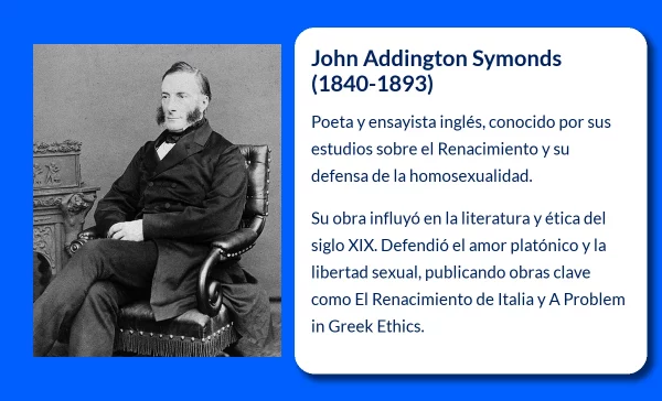 John Addington Symonds (1840-1893): El poeta y pensador que influyó en la comprensión del amor y la ética
