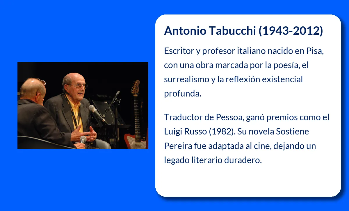 Antonio Tabucchi