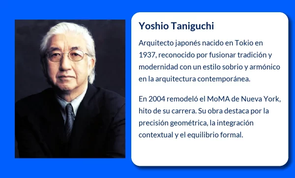 Yoshio Taniguchi (1937-VVVV). El visionario arquitecto japonés que rediseñó el MoMA