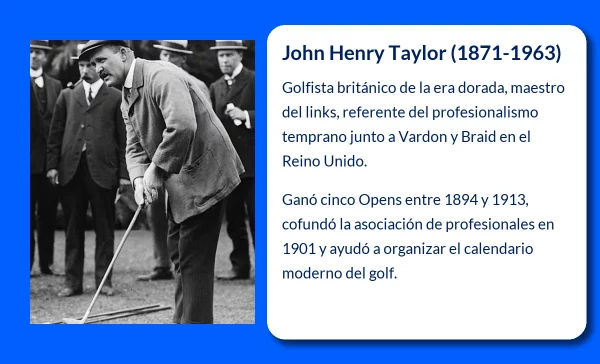John Henry Taylor (1871-1963): El Gran Triunvirato y su legado en el golf