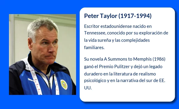 Peter Taylor (1917-1994): el escritor que retrató la esencia del Sur estadounidense