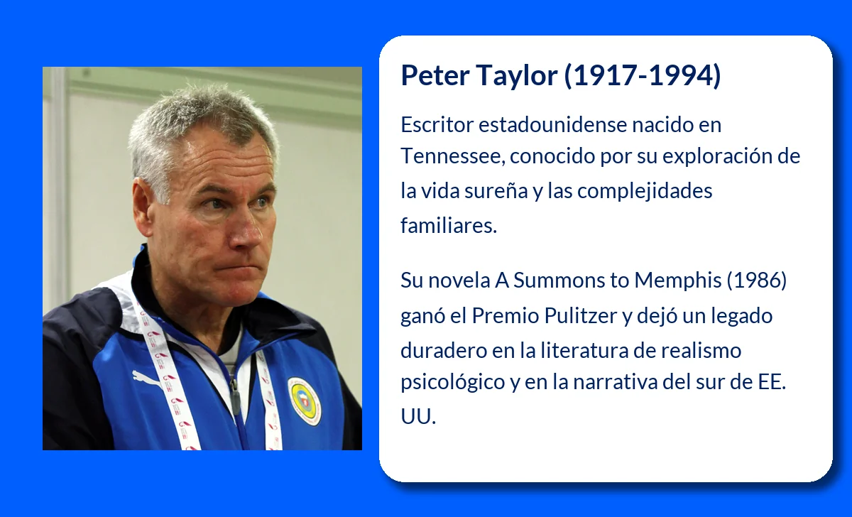 Peter Taylor (1917-1994): el escritor que retrató la esencia del Sur estadounidense