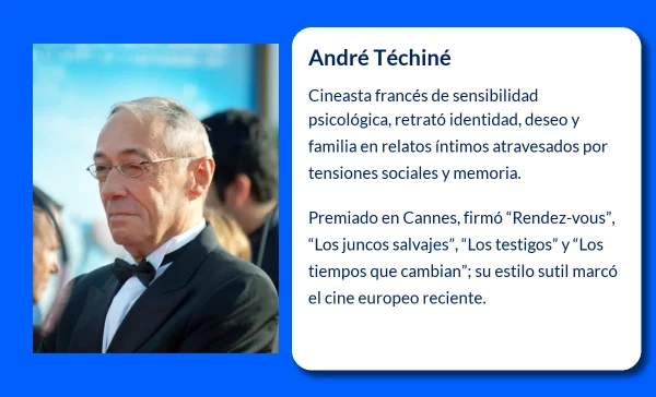 André Téchiné (1943-VVVV). El director y guionista que marcó una era en el cine francés