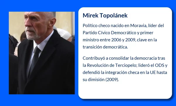 Mirek Topolánek. El político checo que marcó una época en la República Checa