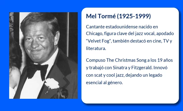 Mel Tormé. El "Velvet Fog" que revolucionó el jazz
