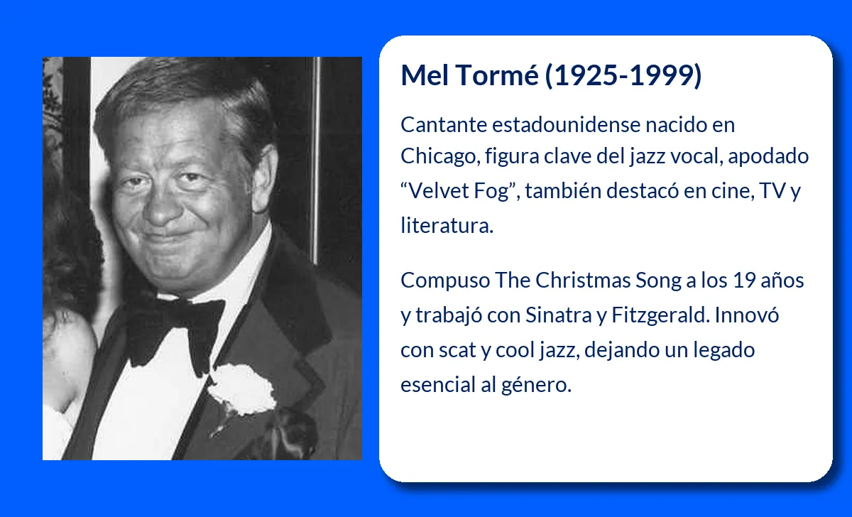 Mel Tormé. El "Velvet Fog" que revolucionó el jazz