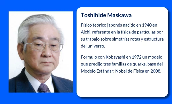 Toshihide Maskawa  – El físico japonés que reveló los secretos del origen del universo