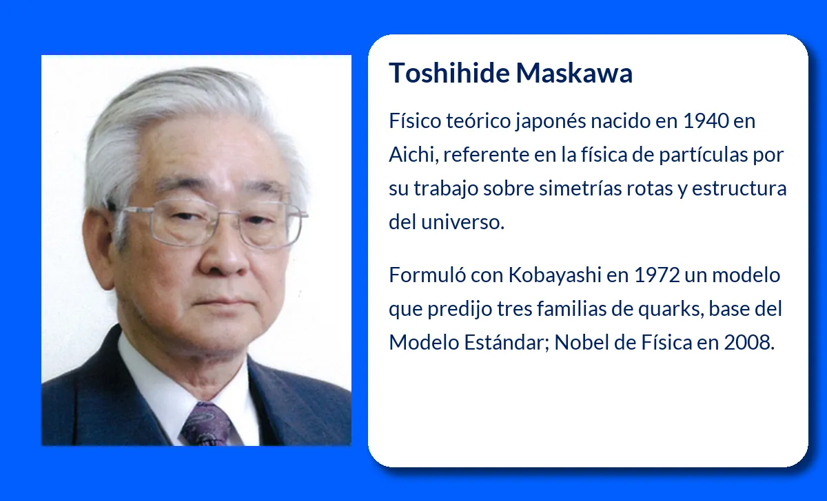 Toshihide Maskawa  – El físico japonés que reveló los secretos del origen del universo