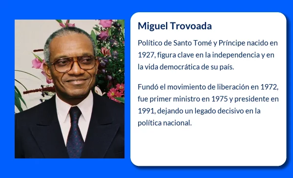 Miguel Trovoada. El político clave de la independencia y la lucha por el poder en Santo Tomé y Príncipe