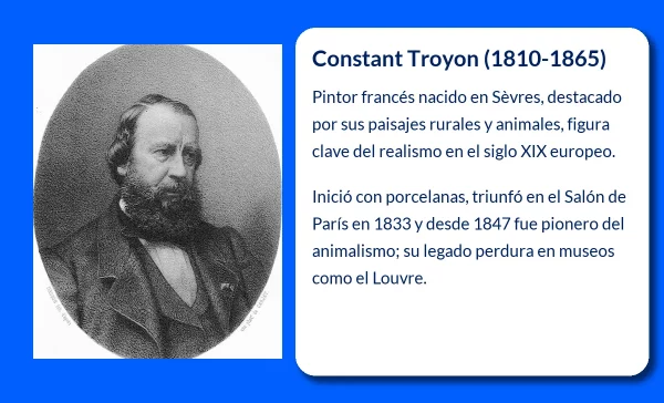 Constant Troyon. El maestro del paisaje animalista francés