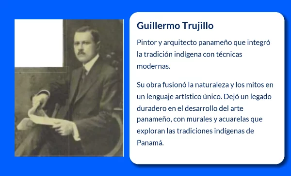 Guillermo Trujillo (1927-VVVV): El legado del pintor panameño que fusionó la tradición indígena y la modernidad