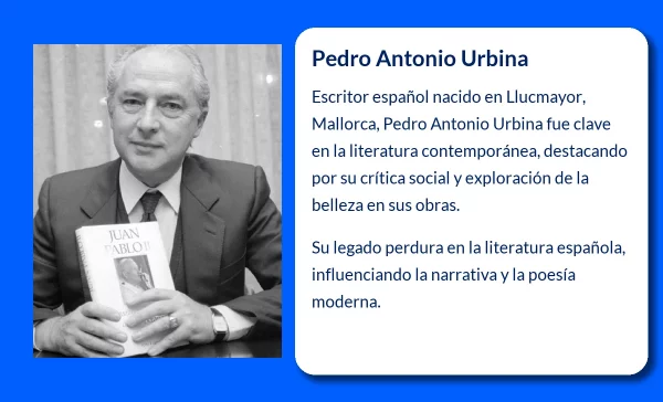 Pedro Antonio Urbina (1936-VVVV): Un escritor de vanguardia en la literatura española