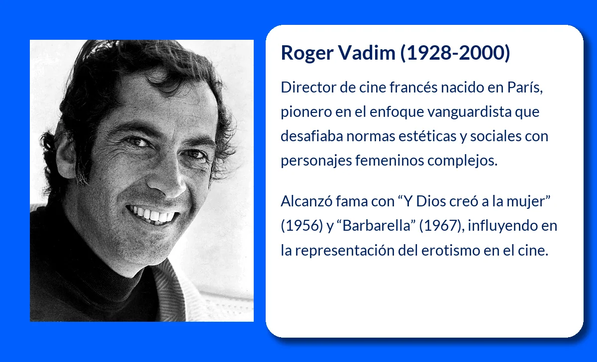 Roger Vadim (1928-2000): El cineasta que rompió los moldes de la cinematografía francesa
