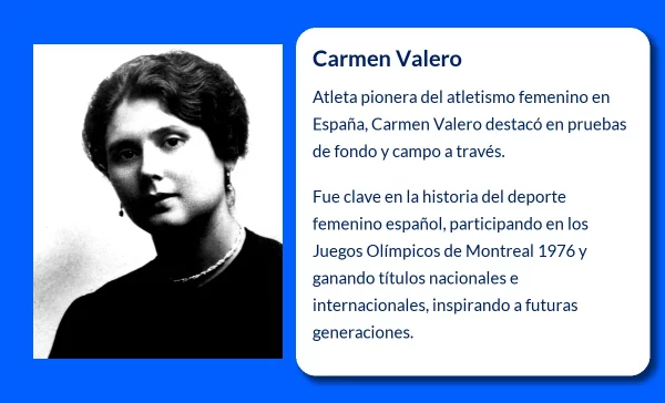 Carmen Valero (1955-VVVV): La pionera del atletismo femenino en España