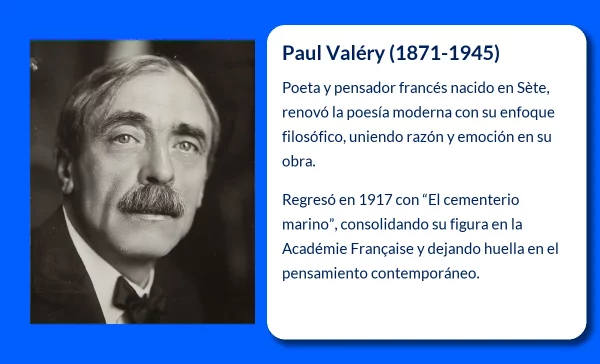 Paul Valéry (1871-1945): Poeta y pensador francés que transformó la poesía moderna