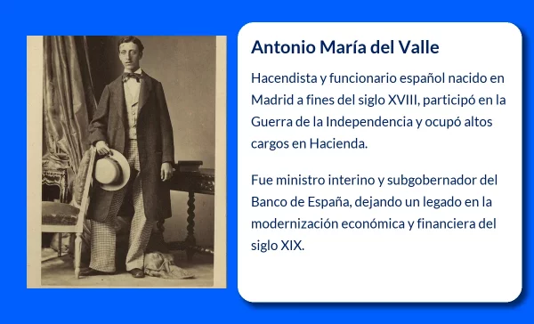 Antonio María del Valle (¿-1863). El hacendista español que marcó una época en la administración pública y la economía