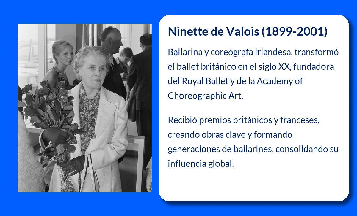 Ninette de Valois (1899-2001). La maestra que transformó el ballet británico