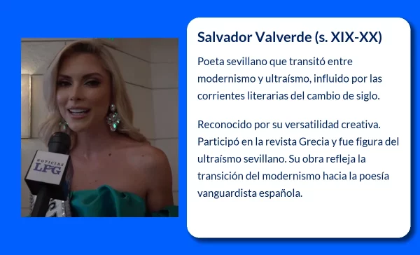 Salvador Valverde (s. XIX-XX): El poeta sevillano entre el modernismo y el ultraísmo