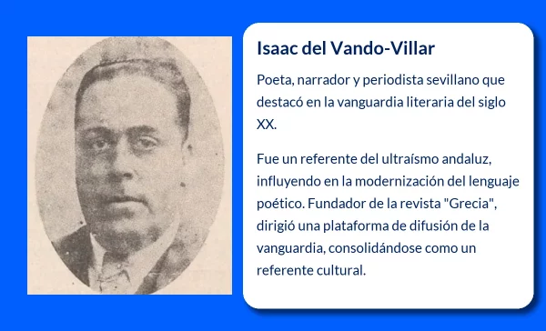 Isaac del Vando-Villar (1890-?). Vanguardismo lírico y periodismo cultural desde Sevilla