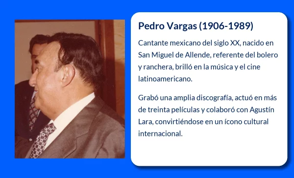 Pedro Vargas (1906-1989). La voz inmortal de México que conquistó América Latina