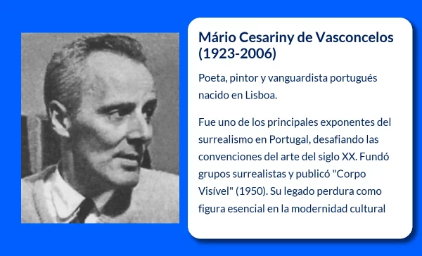 Mário Cesariny de Vasconcelos (1923-2006). El alma del surrealismo portugués en la poesía y la pintura