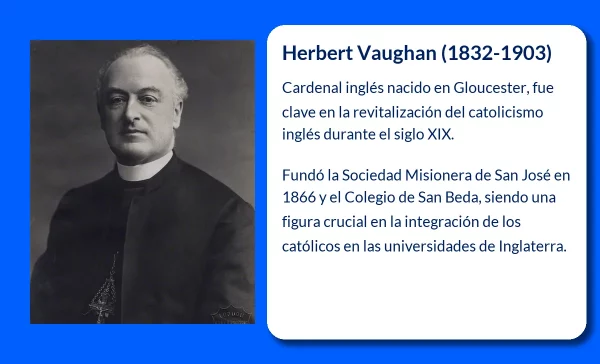 Herbert Vaughan (1832-1903). El cardenal inglés que forjó el catolicismo moderno en Inglaterra