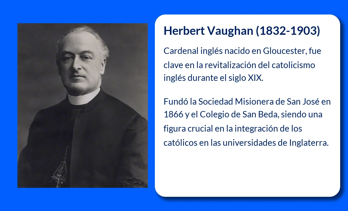 Herbert Vaughan (1832-1903). El cardenal inglés que forjó el catolicismo moderno en Inglaterra