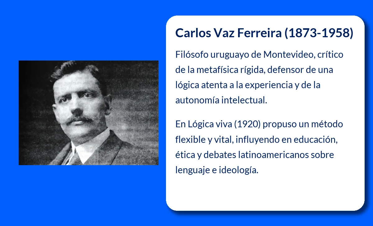 Carlos Vaz Ferreira (1873-1958). El filósofo uruguayo que revolucionó el pensamiento latinoamericano
