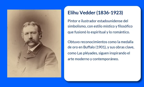 Elihu Vedder (1836-1923). El visionario del simbolismo estadounidense afincado en Roma
