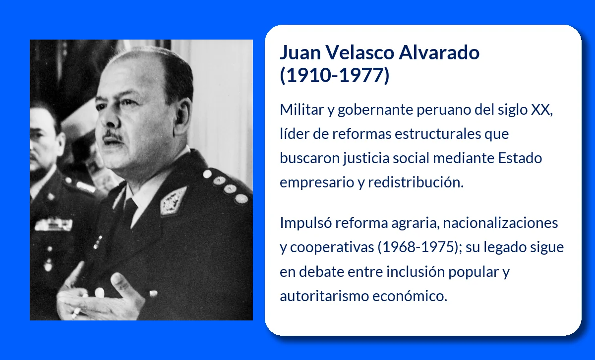 Juan Velasco Alvarado (1910-1977). El general que transformó radicalmente el Perú del siglo XX