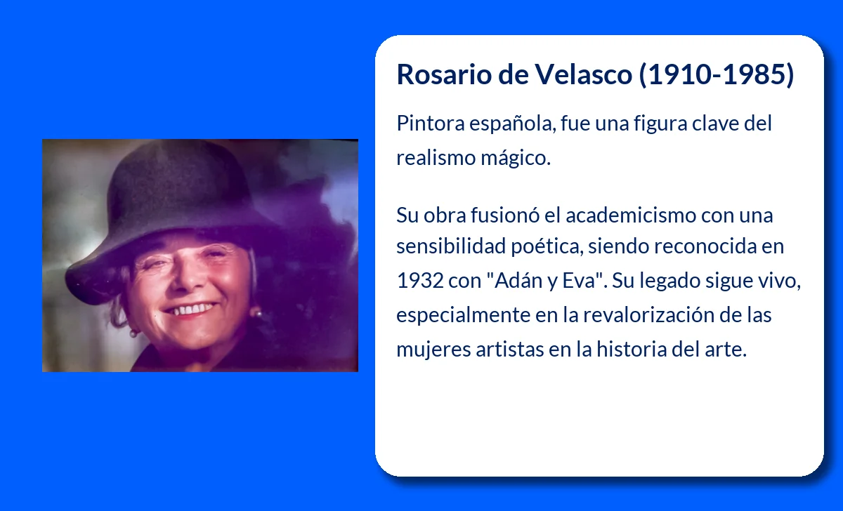 Rosario de Velasco (1910-1985). La fuerza del realismo mágico en la pintura española del siglo XX