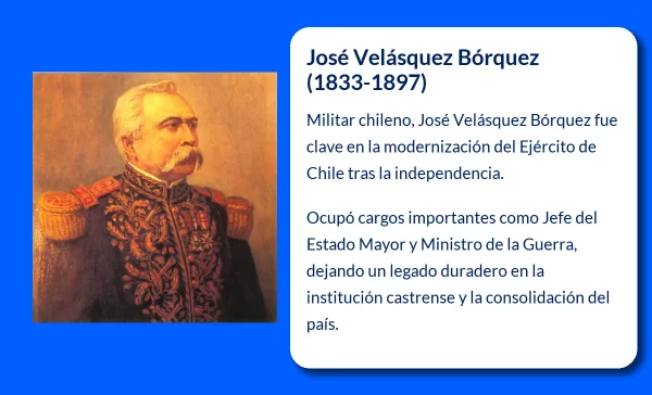 José Velásquez Bórquez (1833-1897): El militar chileno que marcó el desarrollo estratégico del Ejército de Chile