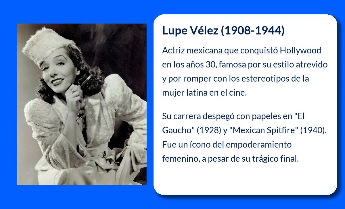 Lupe Vélez (1908-1944). La estrella mexicana que conquistó y escandalizó Hollywood