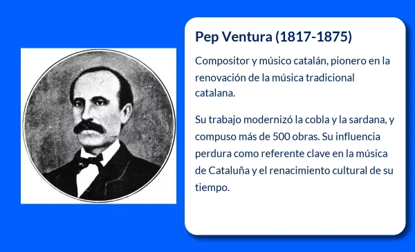 Pep Ventura (1817-1875). El renovador de la música catalana desde la sardana