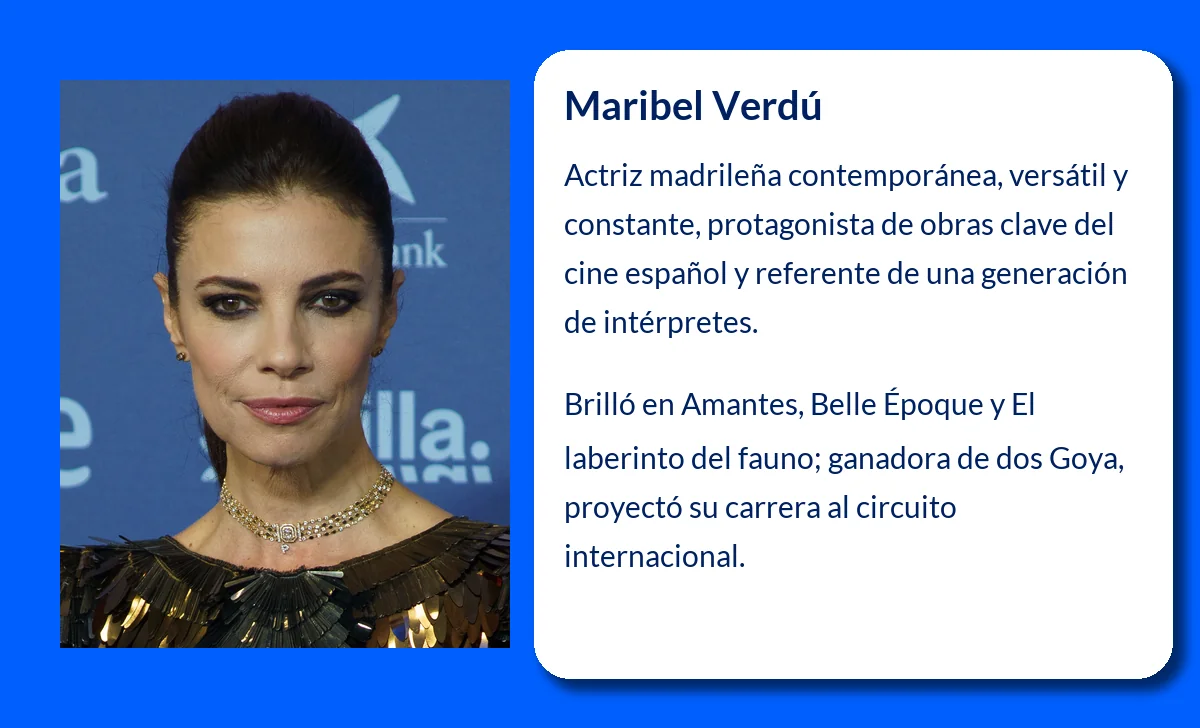 Maribel Verdú (1970-VVVV): Una de las grandes damas del cine español contemporáneo