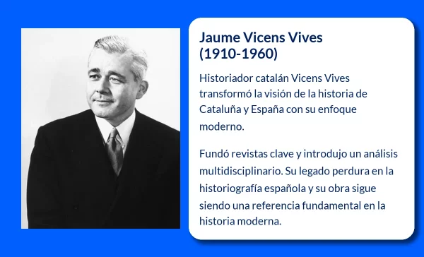 Jaume Vicens Vives (1910-1960). El historiador que revolucionó la visión moderna de Cataluña y España