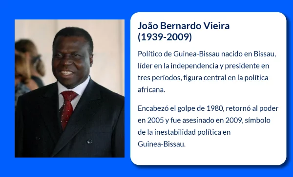 João Bernardo Vieira (1939-2009). El estratega político que marcó la historia de Guinea-Bissau