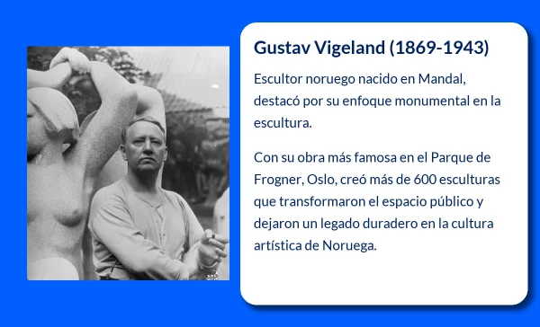 Gustav Vigeland (1869-1943). El escultor noruego que transformó Oslo en una galería de arte al aire libre