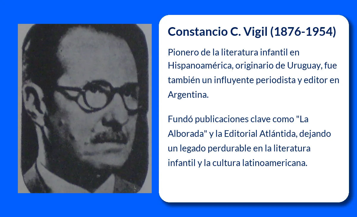 Constancio C. Vigil (1876-1954). El pionero de la literatura infantil hispanoamericana