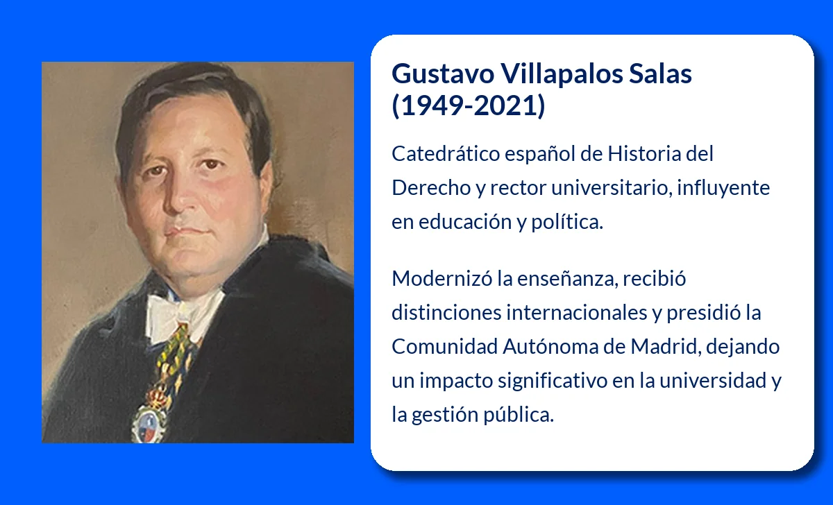 Gustavo Villapalos Salas (1949-2021): Un referente en Historia del Derecho y la educación universitaria