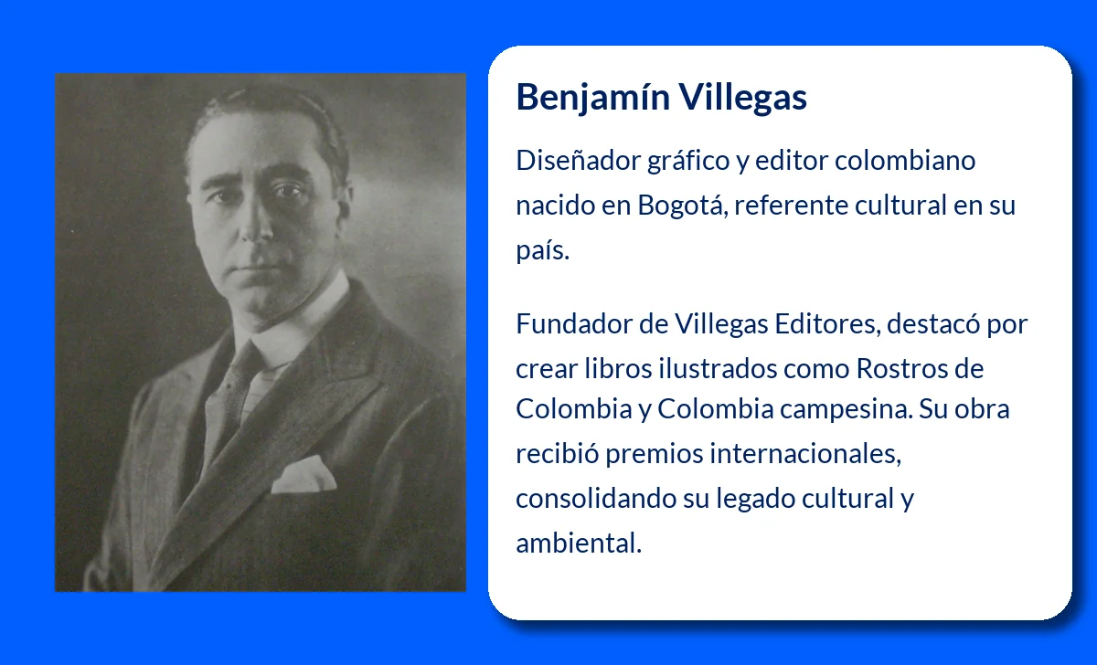 Benjamín Villegas (1949-VVVV): Un referente del diseño editorial y la promoción cultural de Colombia