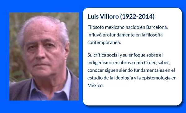 Luis Villoro (1922-2014): Filósofo mexicano y su legado intelectual